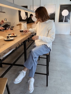 「OandI（オーアンドアイ）のアイテム」を使った、911ERIKAさん（レディース・157cm）の冬コーディネート