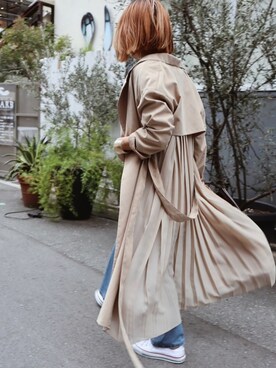 911ERIKAさん（レディース・157cm）の春コーディネート