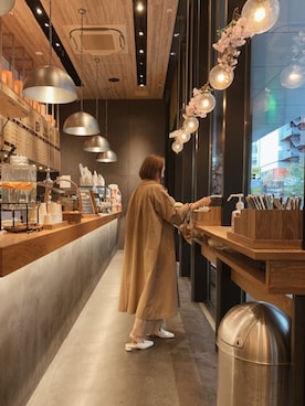 「OandI（オーアンドアイ）のアイテム」を使った、911ERIKAさん（レディース・157cm）の春コーディネート