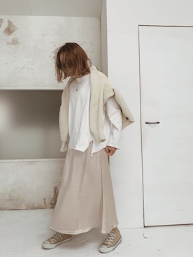 911ERIKAさん（レディース・157cm）の春コーディネート