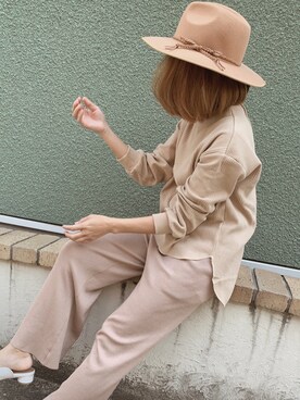 911ERIKAさん（レディース・157cm）の春コーディネート