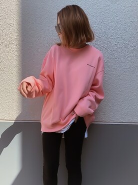 「OandI（オーアンドアイ）のアイテム」を使った、911ERIKAさん（レディース・157cm）の春コーディネート