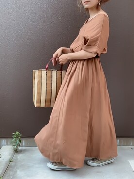 911ERIKAさん（レディース・157cm）の春コーディネート