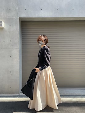 「CITRINE Chakra（シトリンチャクラ）のアイテム」を使った、911ERIKAさん（レディース・157cm）の冬コーディネート