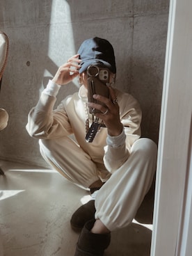 「fd style（エフディ スタイル）のアイテム」を使った、911ERIKAさん（レディース・157cm）の春コーディネート