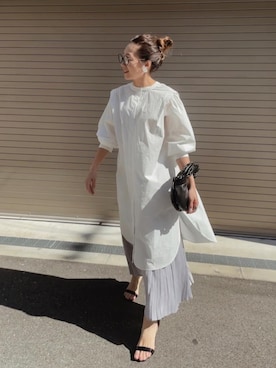 「CITRINE Chakra（シトリンチャクラ）のアイテム」を使った、911ERIKAさん（レディース・157cm）の春コーディネート