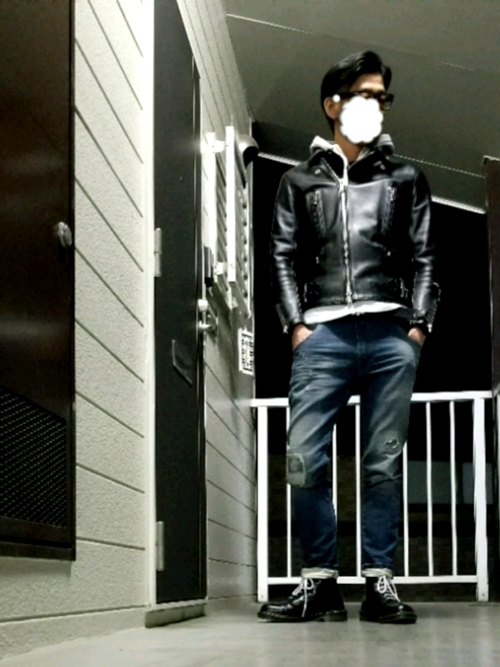 shinzo｜666のライダースジャケットを使ったコーディネート - WEAR