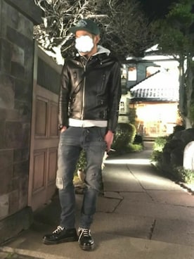 shinzoさん（メンズ・175cm）の冬コーディネート