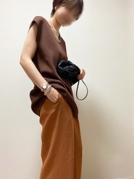 「ALETTA（アレッタ）のアイテム」を使った、 kyokoさん（レディース・163cm）の夏コーディネート