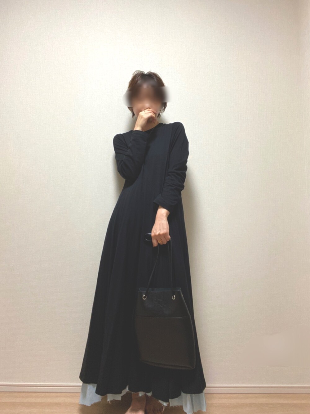 SOBRE❗️ 襟付きプリントミディアムワンピース Dot and Stripes CHILD WOMAN 別注!! AMOSSAミラノリブ フレア