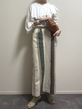 「春カラー」｜「アイテム（ブーティ）」を使った、 kyokoさん（レディース・163cm）の春コーディネート
