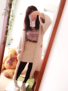 「Linetta（リネッタ）のアイテム」を使った、よしかさん（レディース・161cm）の秋コーディネート