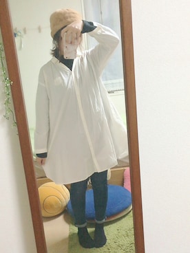 よしかさん（レディース・161cm）の冬コーディネート