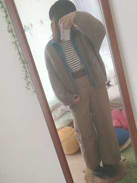 よしかさん（レディース・161cm）の冬コーディネート