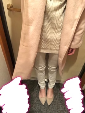「SPIRALGIRL（スパイラルガール）のアイテム（その他アウター）」を使った、Yさん（レディース・161cm）の冬コーディネート