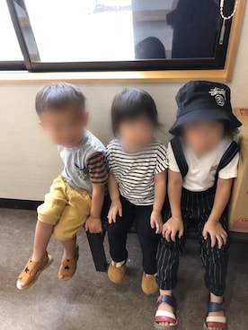 ru_ne girls さん（キッズ・100cm）の秋コーディネート