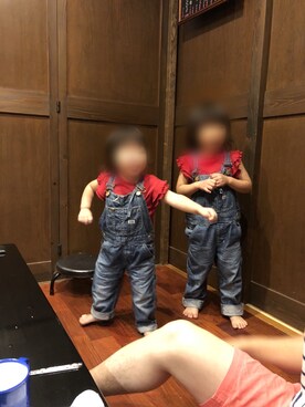 ru_ne girls さん（キッズ・100cm）の秋コーディネート