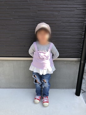 ru_ne girls さん（キッズ・100cm）の秋コーディネート