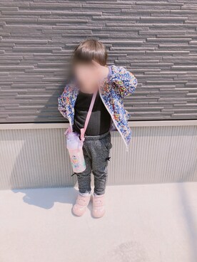 「MIZUNO（ミズノ　）のアイテム」を使った、ru_ne girls さん（キッズ・100cm）の春コーディネート