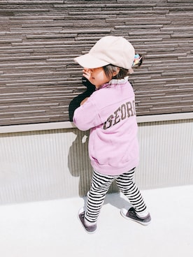 ru_ne girls さん(キッズ・100cm)の春コーディネート