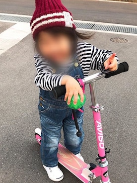 ru_ne girls さん（キッズ・100cm）の春コーディネート