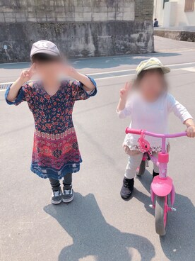 ru_ne girls さん(キッズ・100cm)の春コーディネート