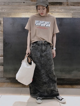 ru_ne girls さん（レディース・157cm）の夏コーディネート