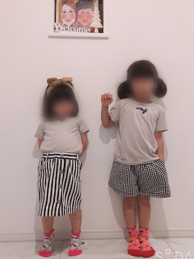 ru_ne girls さん(キッズ・100cm)の夏コーディネート