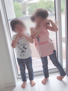 ru_ne girls さん（キッズ・100cm）の秋コーディネート