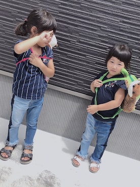 ru_ne girls さん（キッズ・100cm）の秋コーディネート