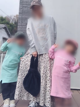 「Lee（リー）のアイテム（帽子）」を使った、ru_ne girls さん（レディース・157cm）の冬コーディネート