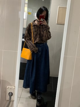 「school」｜「アイテム（アクセサリー）」を使った、justootiredさん（レディース・161cm）の春コーディネート