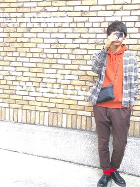 ひろさん(メンズ・185cm)の冬コーディネート