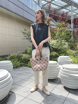 mokaさん（レディース・165cm）の夏コーディネート