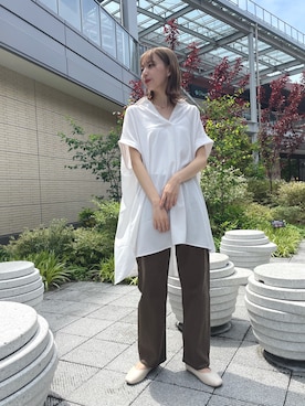 mokaさん（レディース・165cm）の夏コーディネート