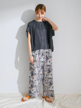 mokaさん(レディース・165cm)の夏コーディネート