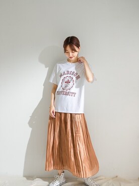 mokaさん（レディース・165cm）の夏コーディネート