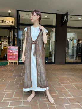 mokaさん（レディース・165cm）の夏コーディネート