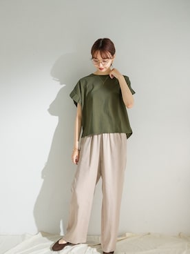 mokaさん（レディース・165cm）の夏コーディネート