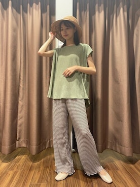 mokaさん(レディース・165cm)の夏コーディネート
