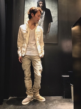 「アイテム（その他シューズ）」を使った、Nakataさん（メンズ・170cm）の冬コーディネート