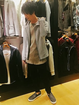 Nakataさん（メンズ・170cm）の夏コーディネート