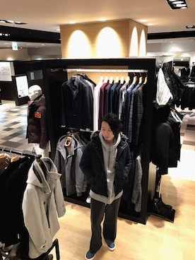 Nakataさん（メンズ・170cm）の冬コーディネート