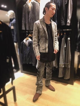 Nakataさん（メンズ・170cm）の冬コーディネート