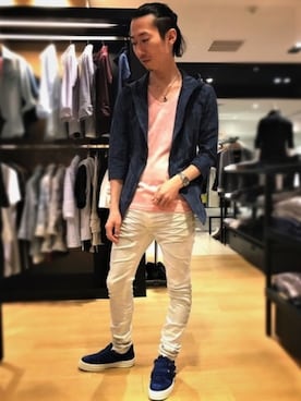 Nakataさん(メンズ・170cm)の春コーディネート