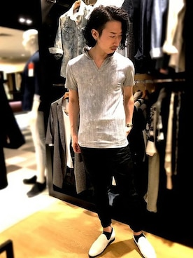 Nakataさん（メンズ・170cm）の夏コーディネート