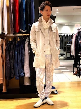 Nakataさん（メンズ・170cm）の冬コーディネート