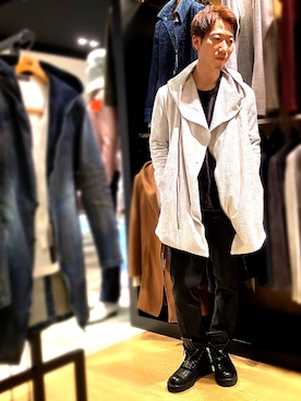 Nakataさん（メンズ・170cm）の冬コーディネート