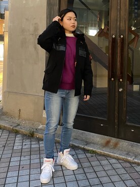 Natsumiさん（レディース・155cm）の冬コーディネート