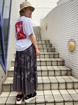 Natsumiさん（レディース・155cm）の夏コーディネート